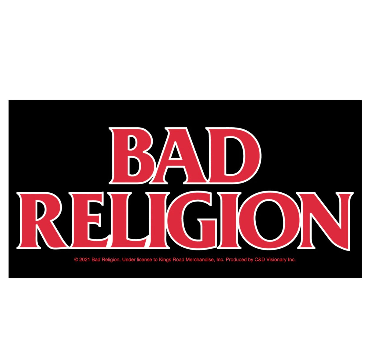 Bad Religion Logo Official Sticker B032S