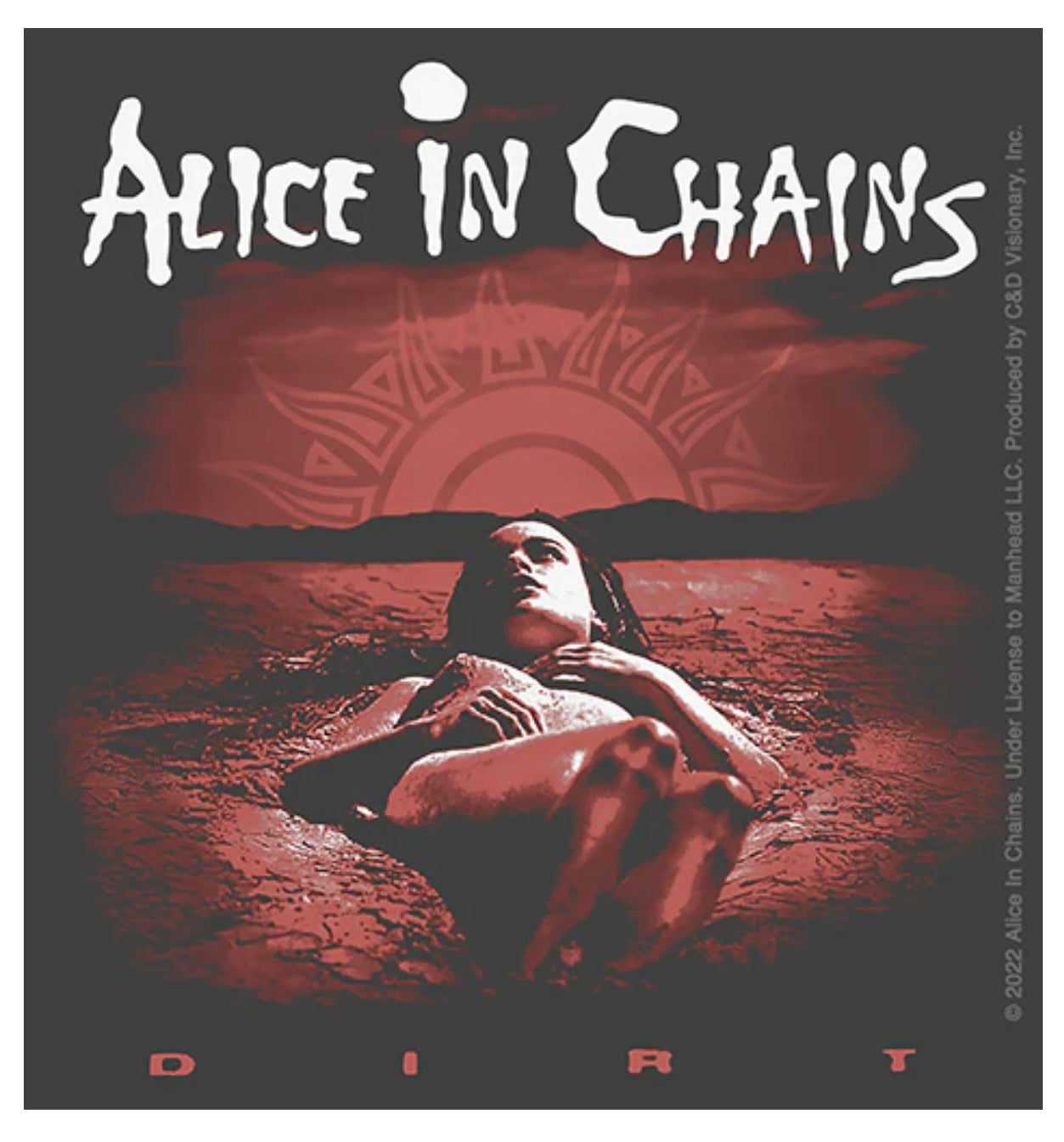 Alice In Chains Dirt Official Sticker A008S