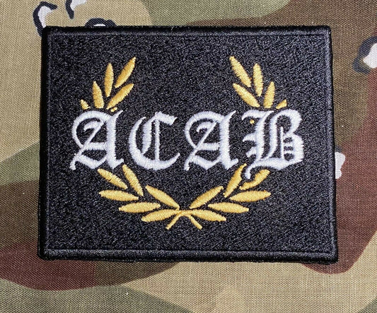 1312 F*ck 12 Anti-fascist Embroidered Patch A088P