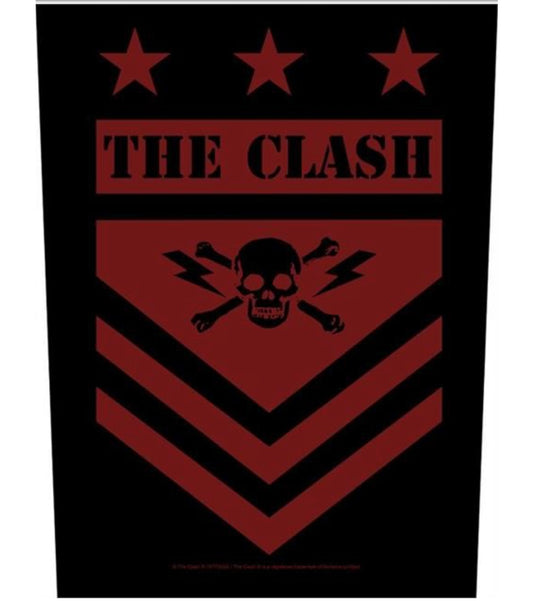 The Clash Printed Back Patch C051P