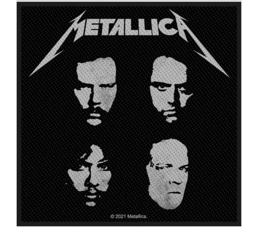 Metallica Black Album Official Woven Patch M078P