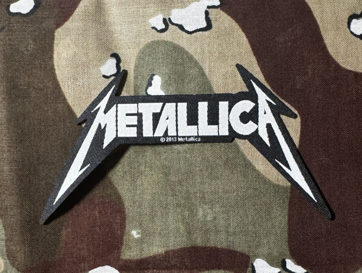 Metallica Logo Official Woven Patch M082P