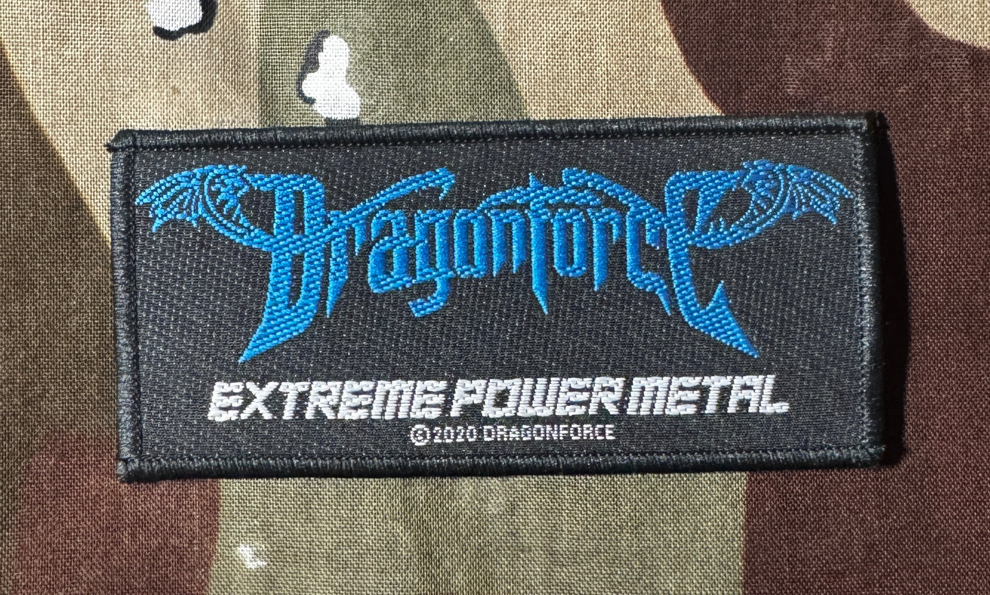 Dragonforce Extreme Power Metal Official Woven Patch D039P