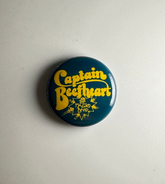 Captain Beefheart And His Magical Band 1" Button C031B Badge Pin