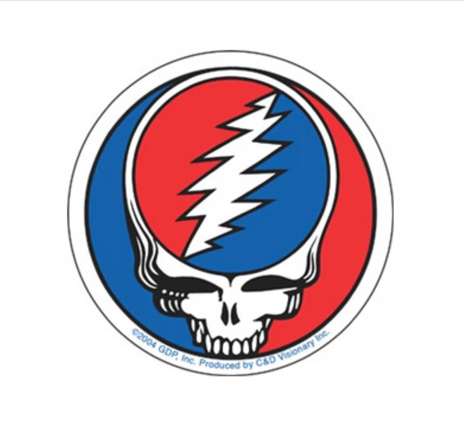 Grateful Dead Steal Your Face Official Small Sticker G003S Decal