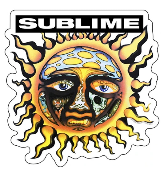 Sublime Sun Official Sticker S030S Decal