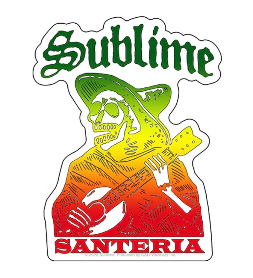 Sublime Santeria Official Sticker S031S Decal