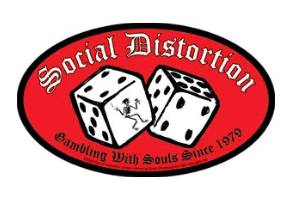 Social Distortion Sticker S032S Decal