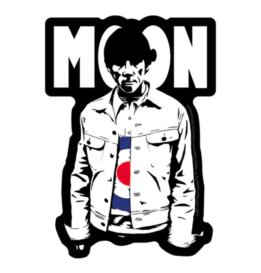 Keith Moon The Who Sticker M033S Decal