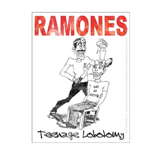 Ramones Teenage Lobotomy Sticker R018S Decal