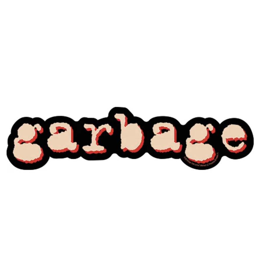 Garbage Band Logo Official Sticker G004S Decal