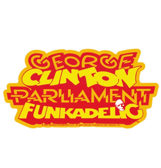 George Clinton Parliament Funkadelic Official Sticker G005S Decal