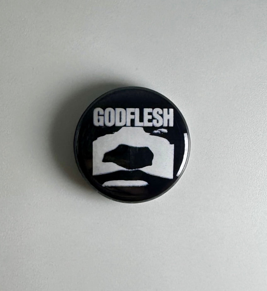 Godflesh Industrial 1" Button G012B Badge Pin