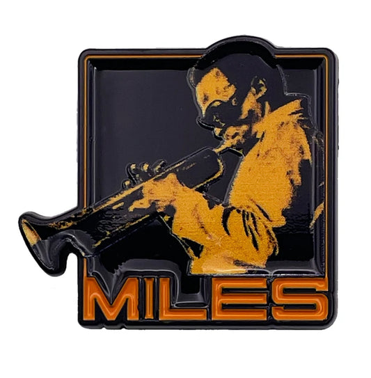 Miles Davis Enamel Lapel Pin M018PC Badge