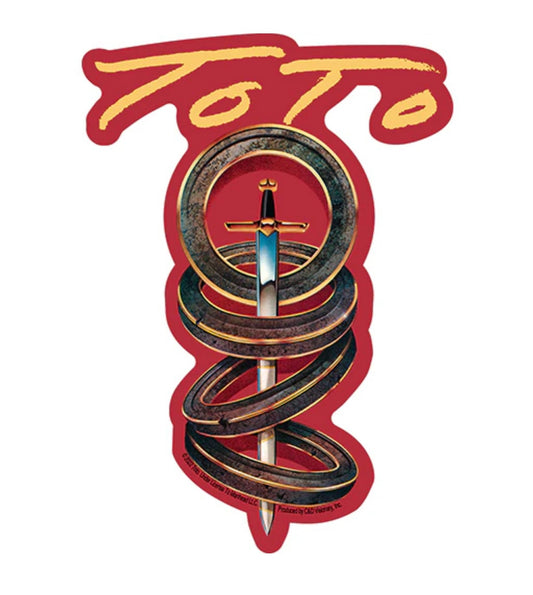 Toto Official Sticker T006S