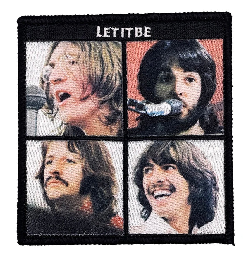 The Beatles Let It Be Official Woven/Embroidered Patch B053P