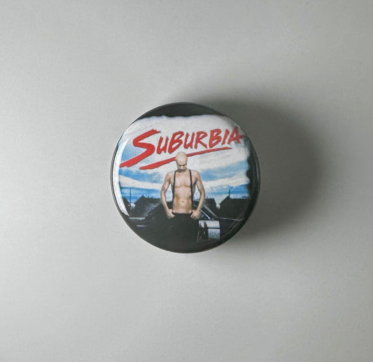 Suburbia Punk Rock T.R. 1.25" Button S013B125 Badge Pin TSOL Vandals DI