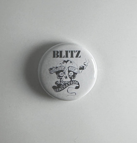 Blitz Generation Punk Oi 1" Button B033B Badge Pin