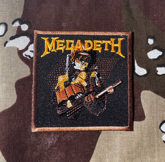 Megadeth Official So Far, So Good, So What? Woven Patch M010P