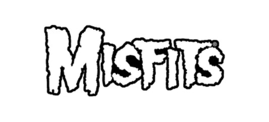 Misfits Logo White Embroidered Patch M084P