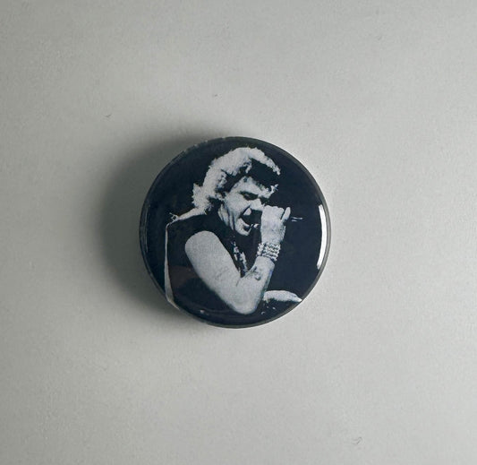 Paul Di'Anno Tribute Iron Maiden 1" Button P008B Badge Pin