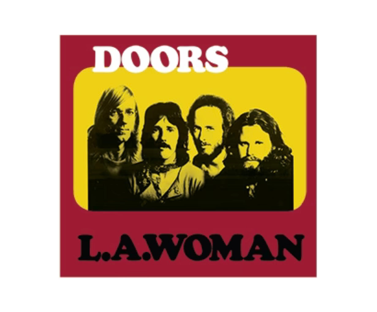 The Doors LA Woman Sticker D017S Decal