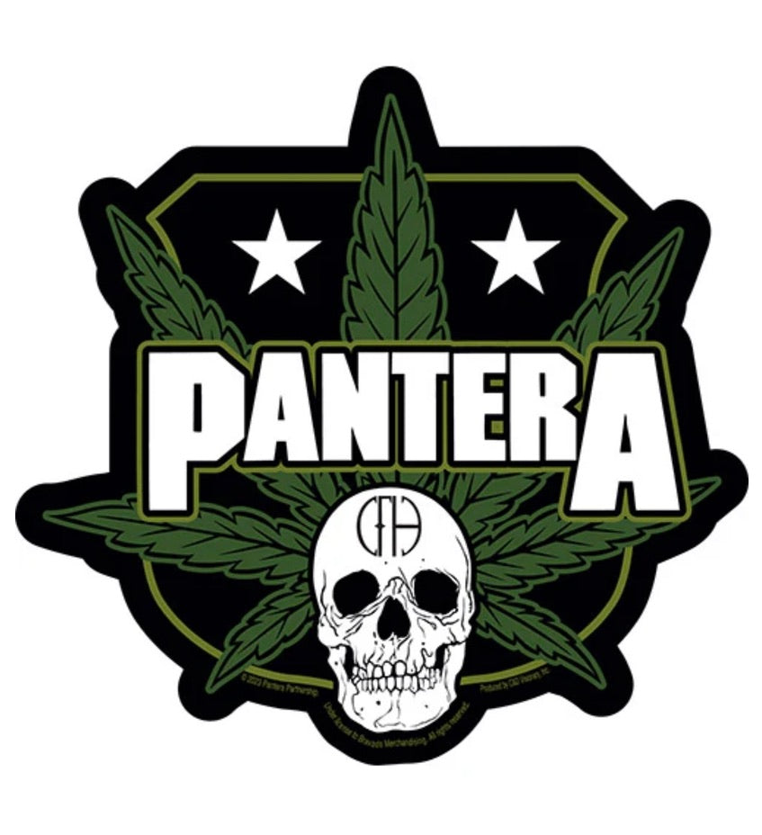 Pantera Skull Sticker P016S Decal