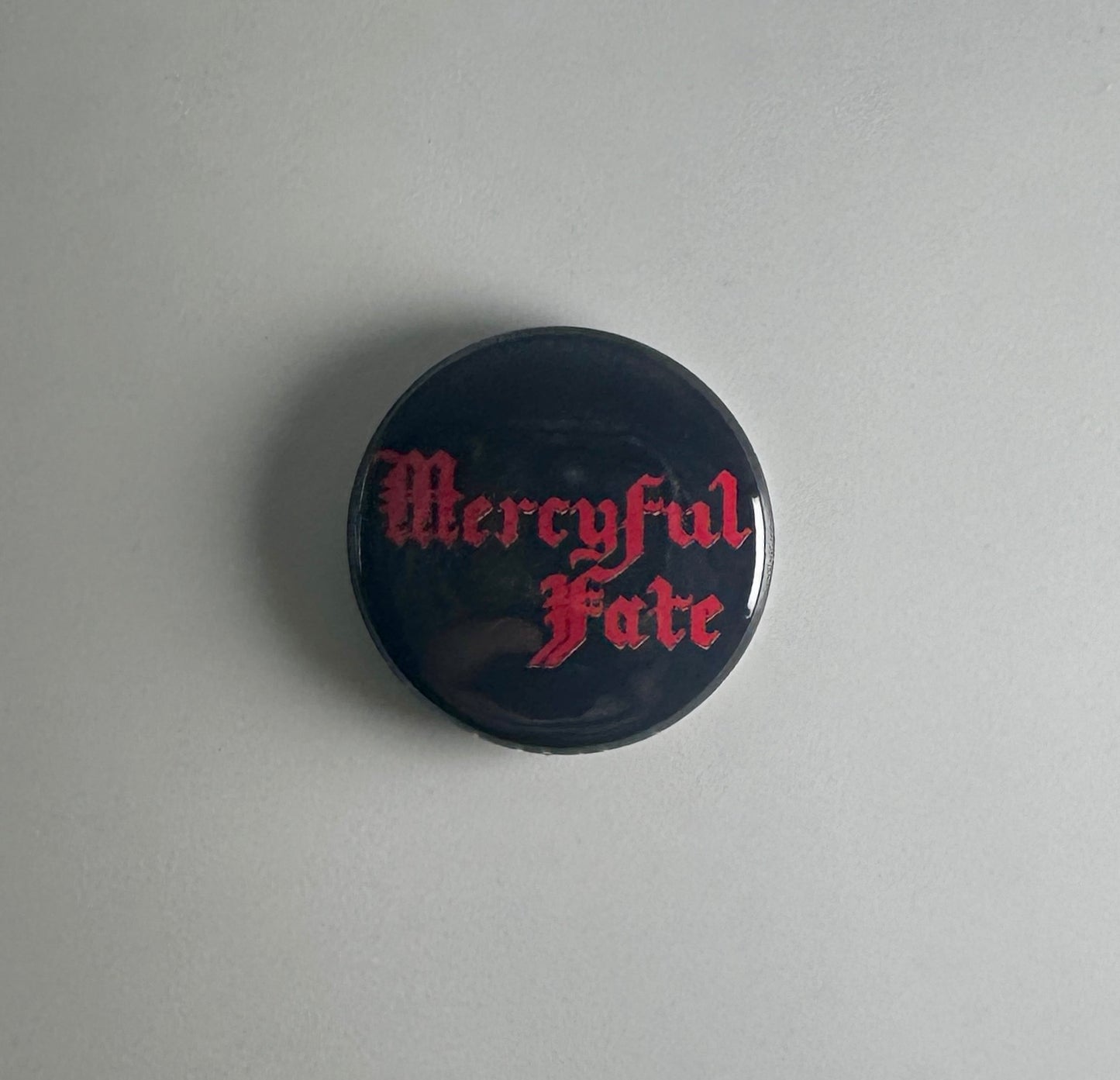 Mercyful Fate Logo 1" Button M018B Badge Pin