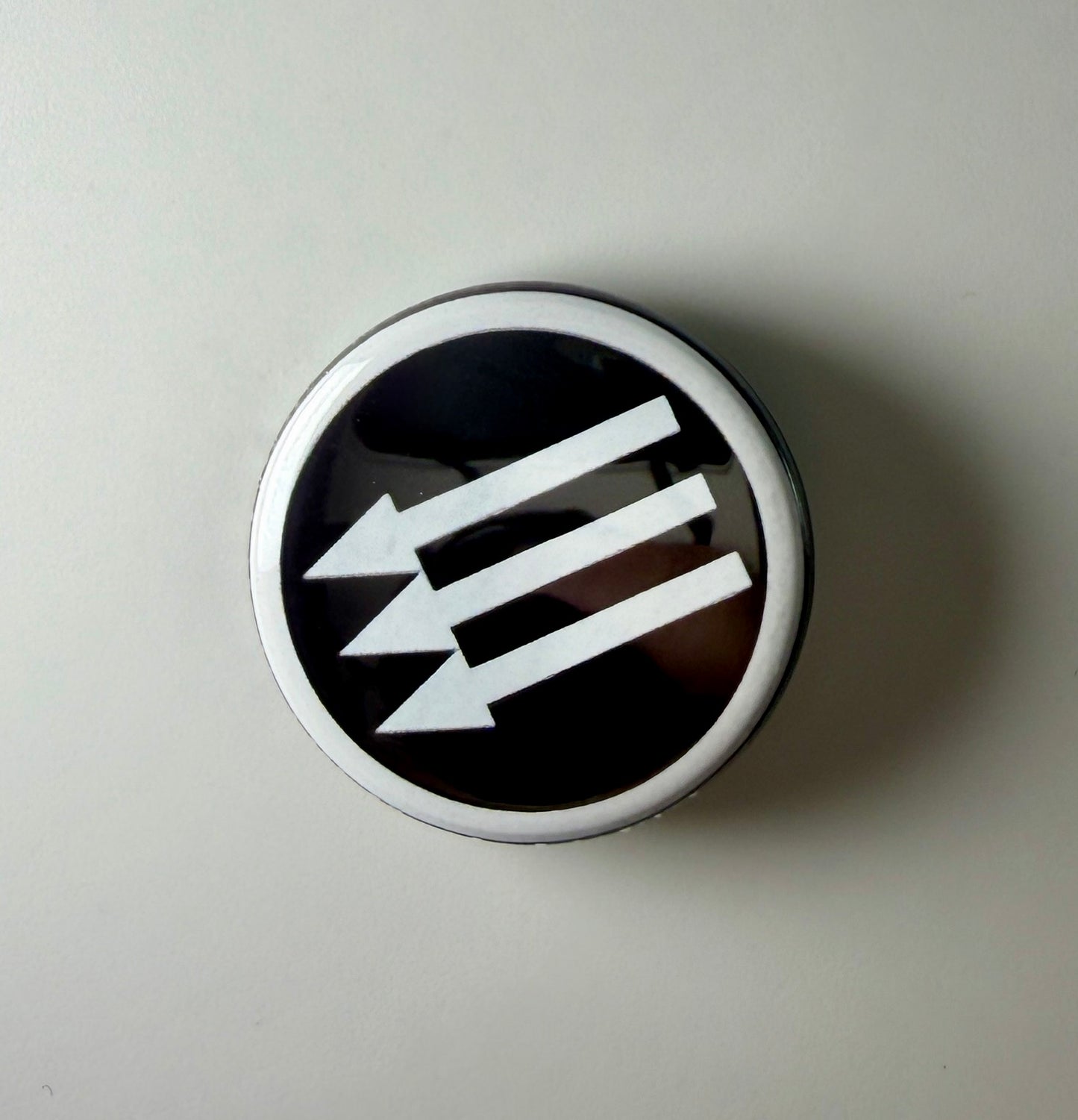 Iron Front Anti-Fascist 1.25" Button I003B125 Badge Pin