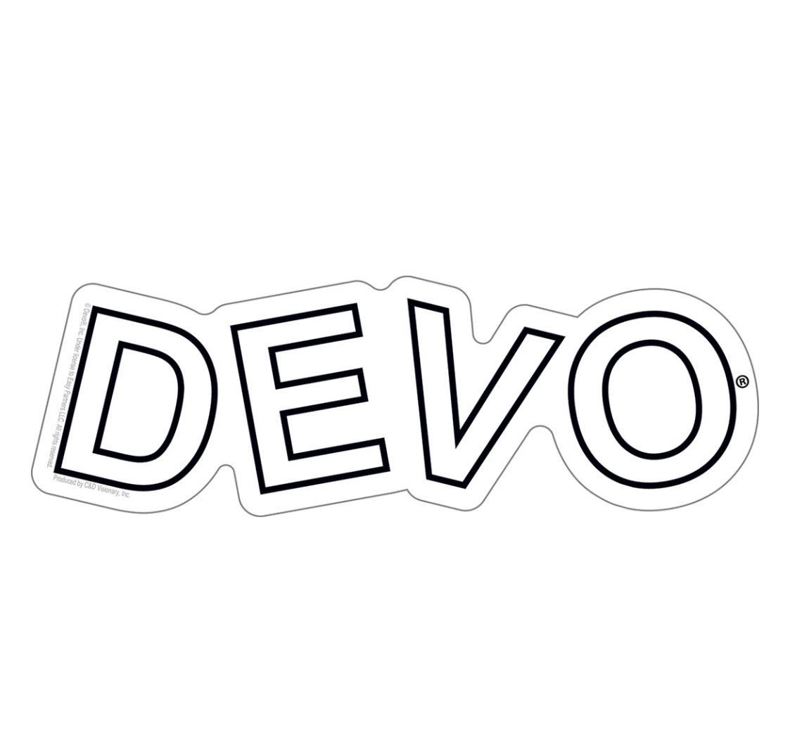 Devo Logo Sticker D002S