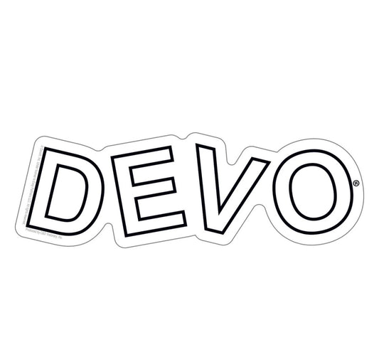 Devo Logo Sticker D002S