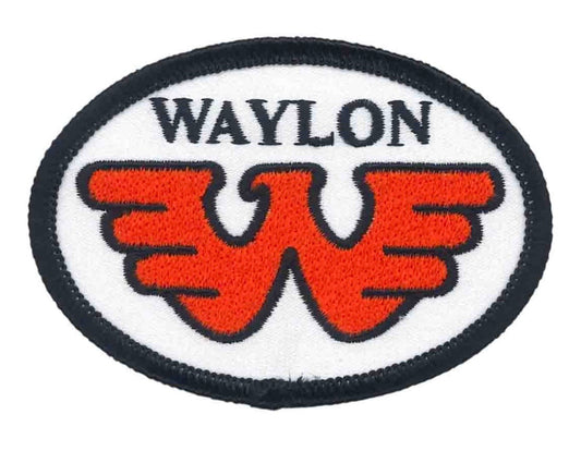 Waylon Jennings Official Embroidered Patch J009P