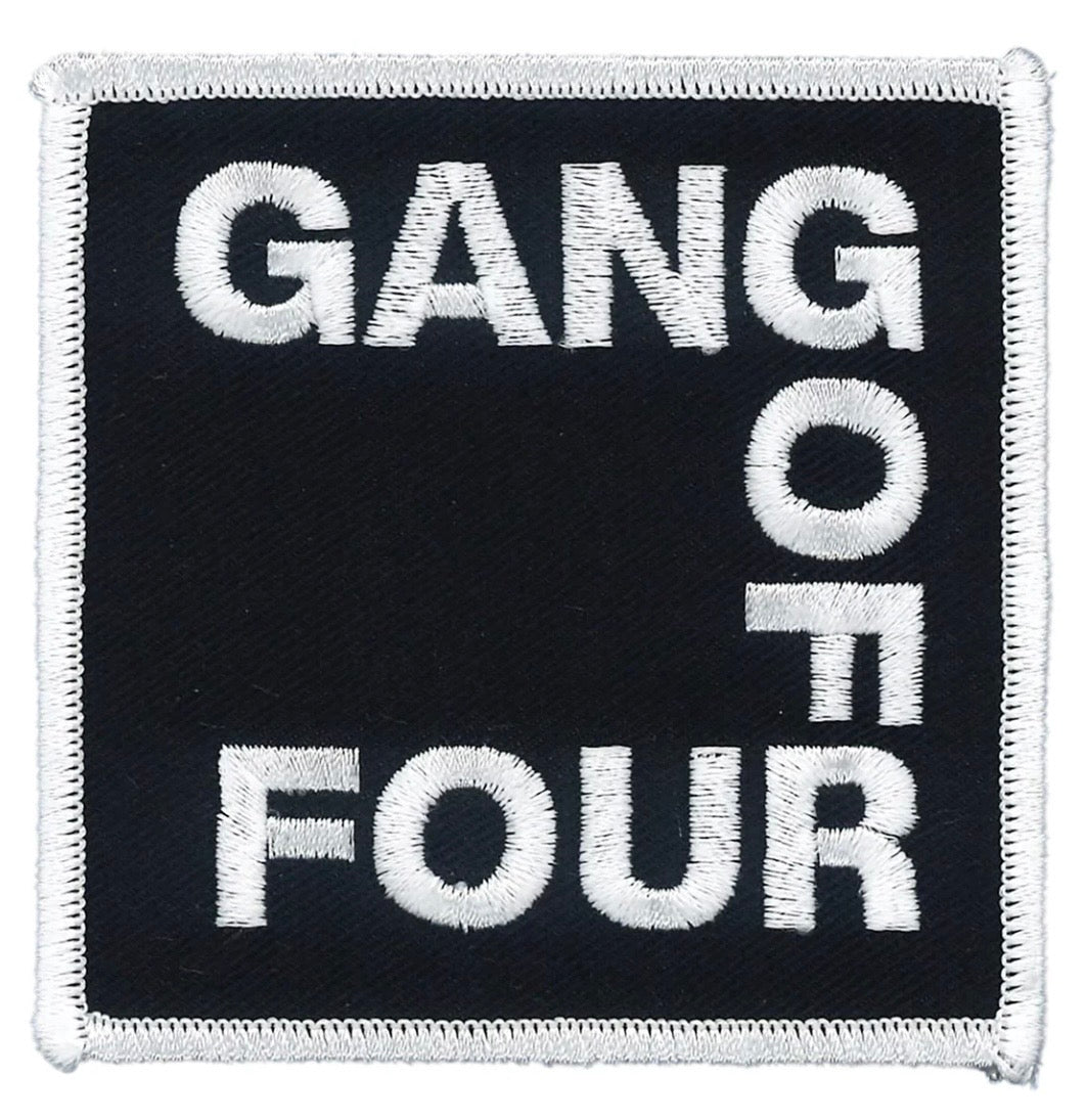 Gang Of Four Official Embroidered Patch G044PP