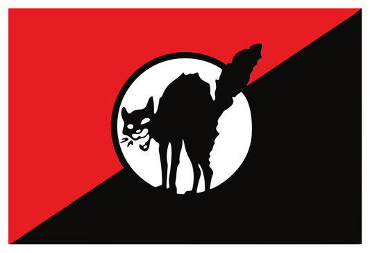 Sabo Cat IWW Antifa Sticker S019S