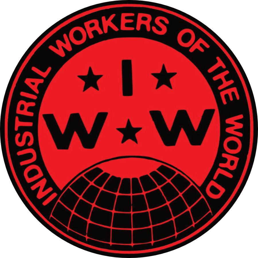 IWW Industrial Workers of the World Socialist Antifa Sticker I010S