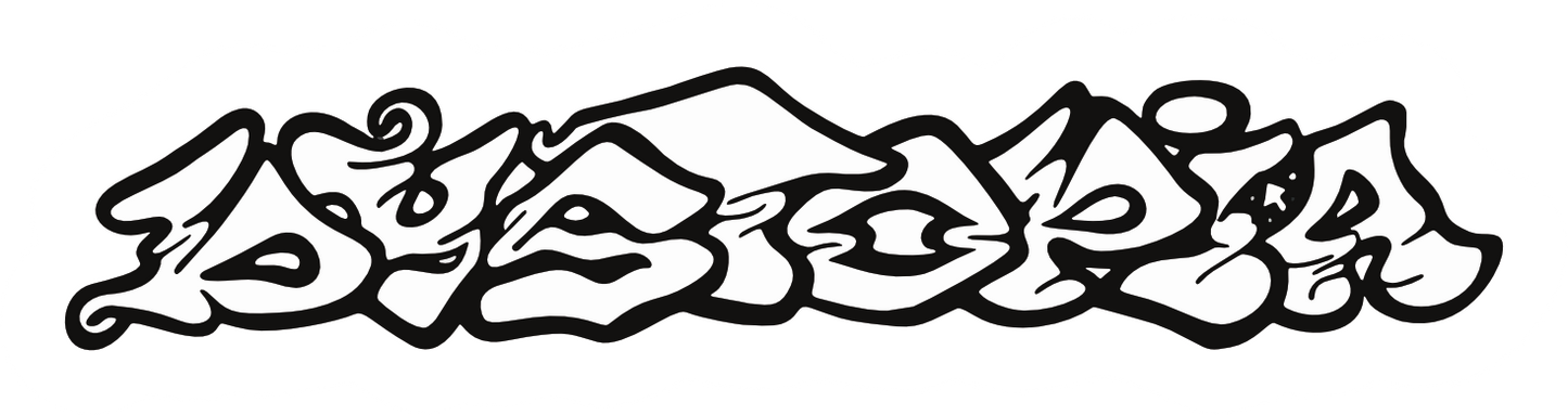 Dystopia Logo Sticker D023S