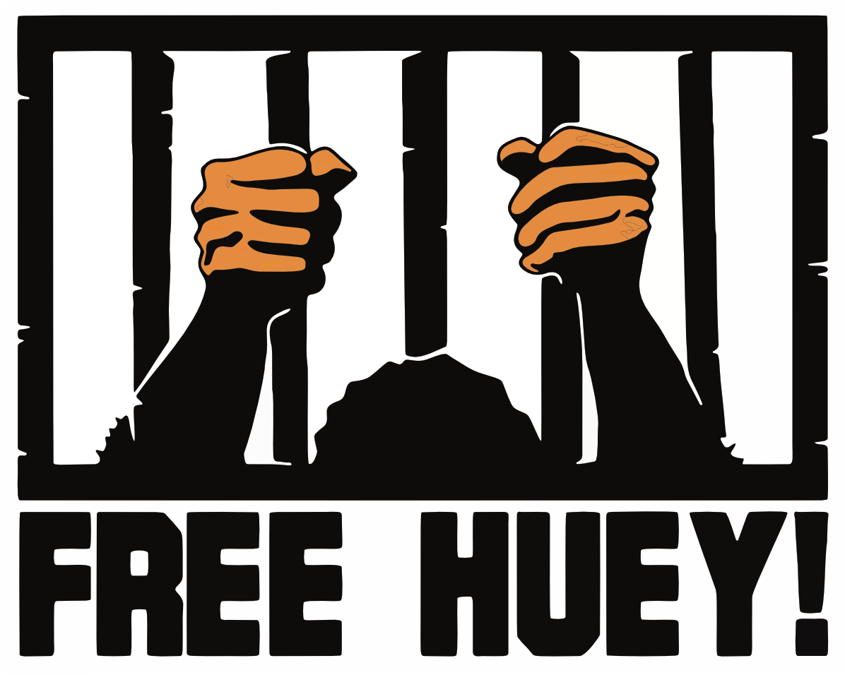 Free Huey P. Newton Sticker F014S