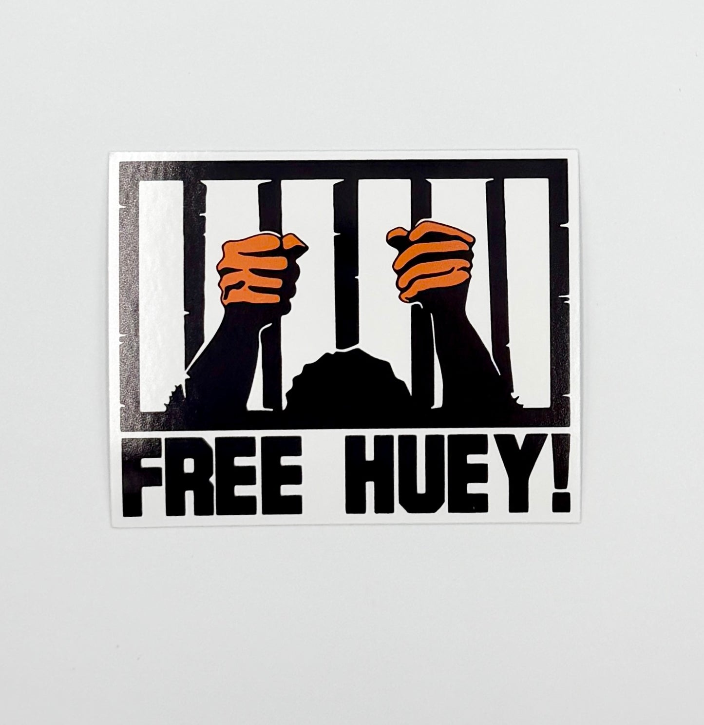 Free Huey P. Newton Sticker F014S