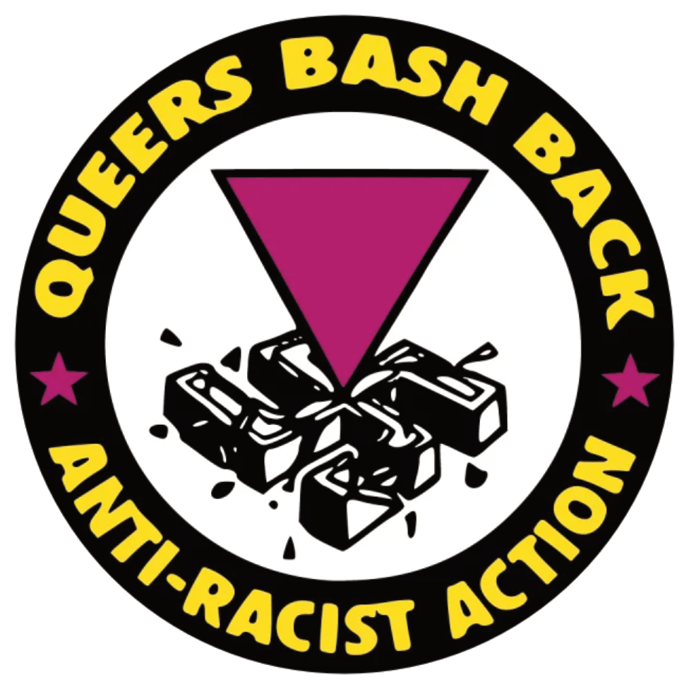 Queers Bash Back LGBTQ Anti-Fascist Antifa Sticker Q001S