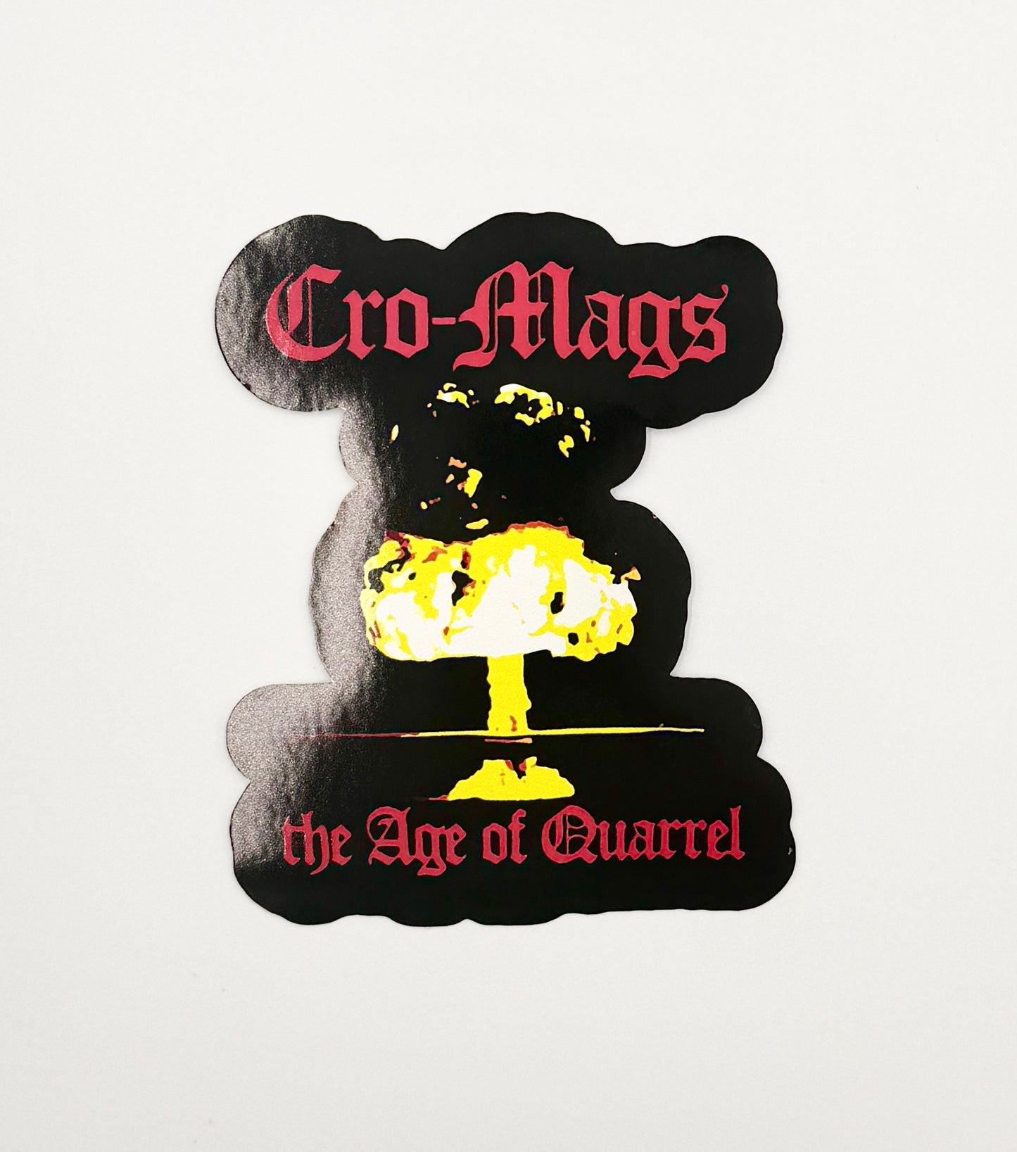 Cro-Mags Age of Quarell Sticker C016S