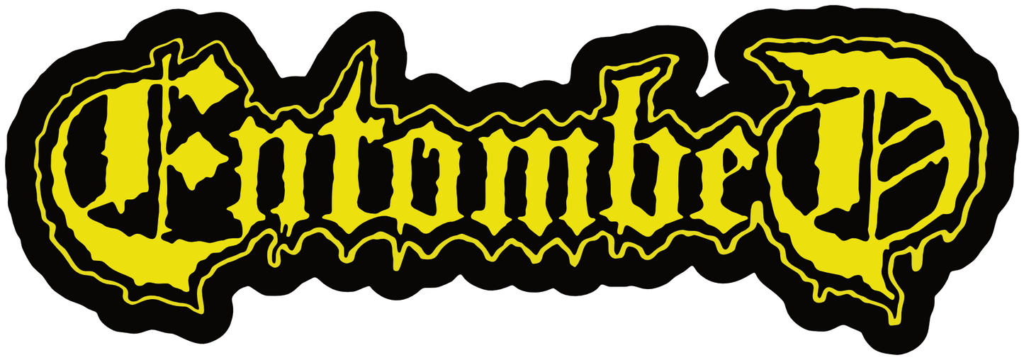 Entombed Death Metal Logo Sticker E004S