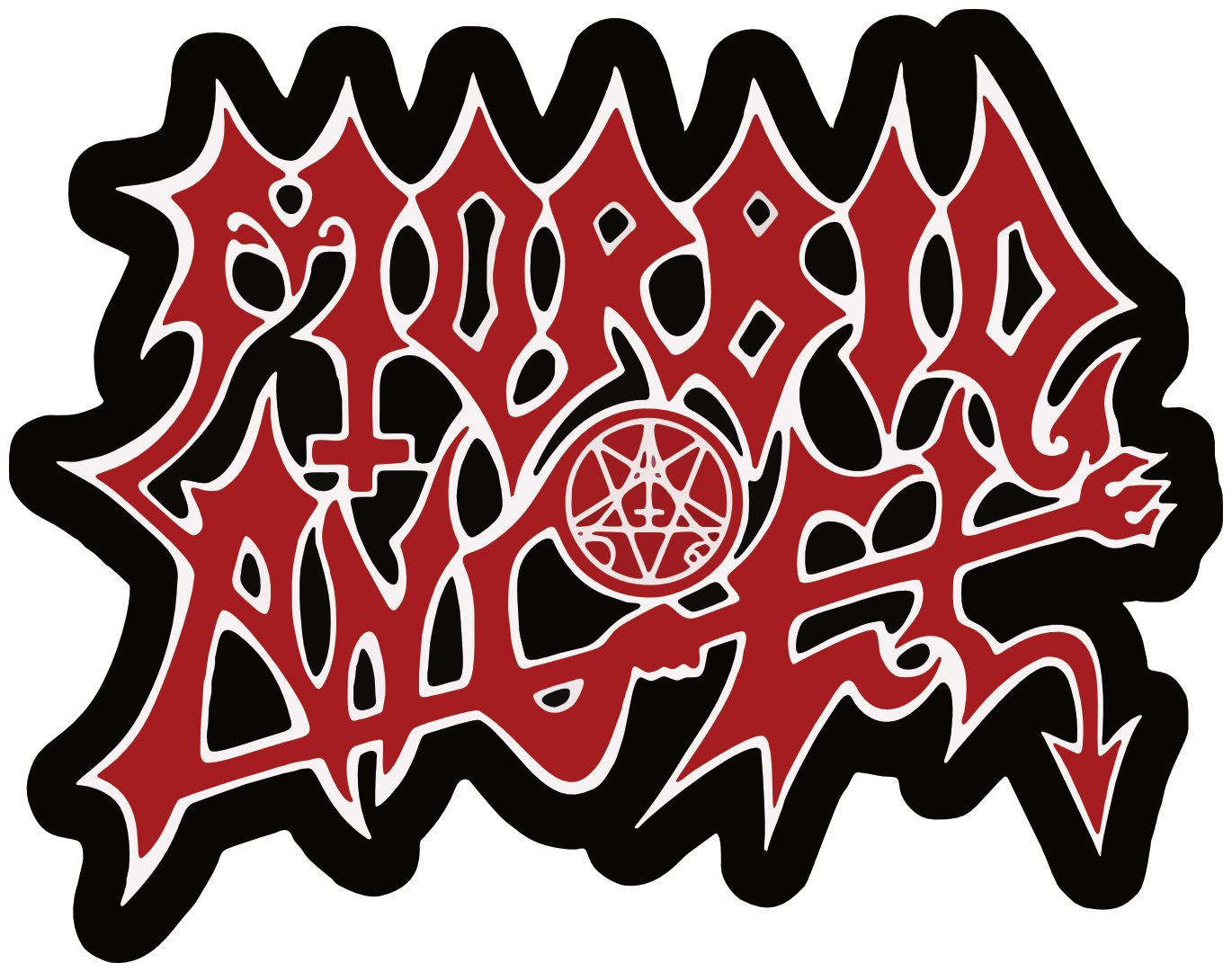 Morbid Angel Death Metal Logo Sticker M047SS