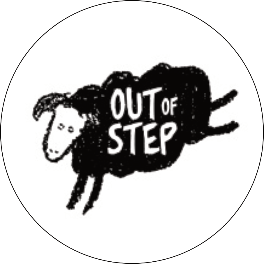 Minor Threat Out Of Step Straight Edge Sticker M046S