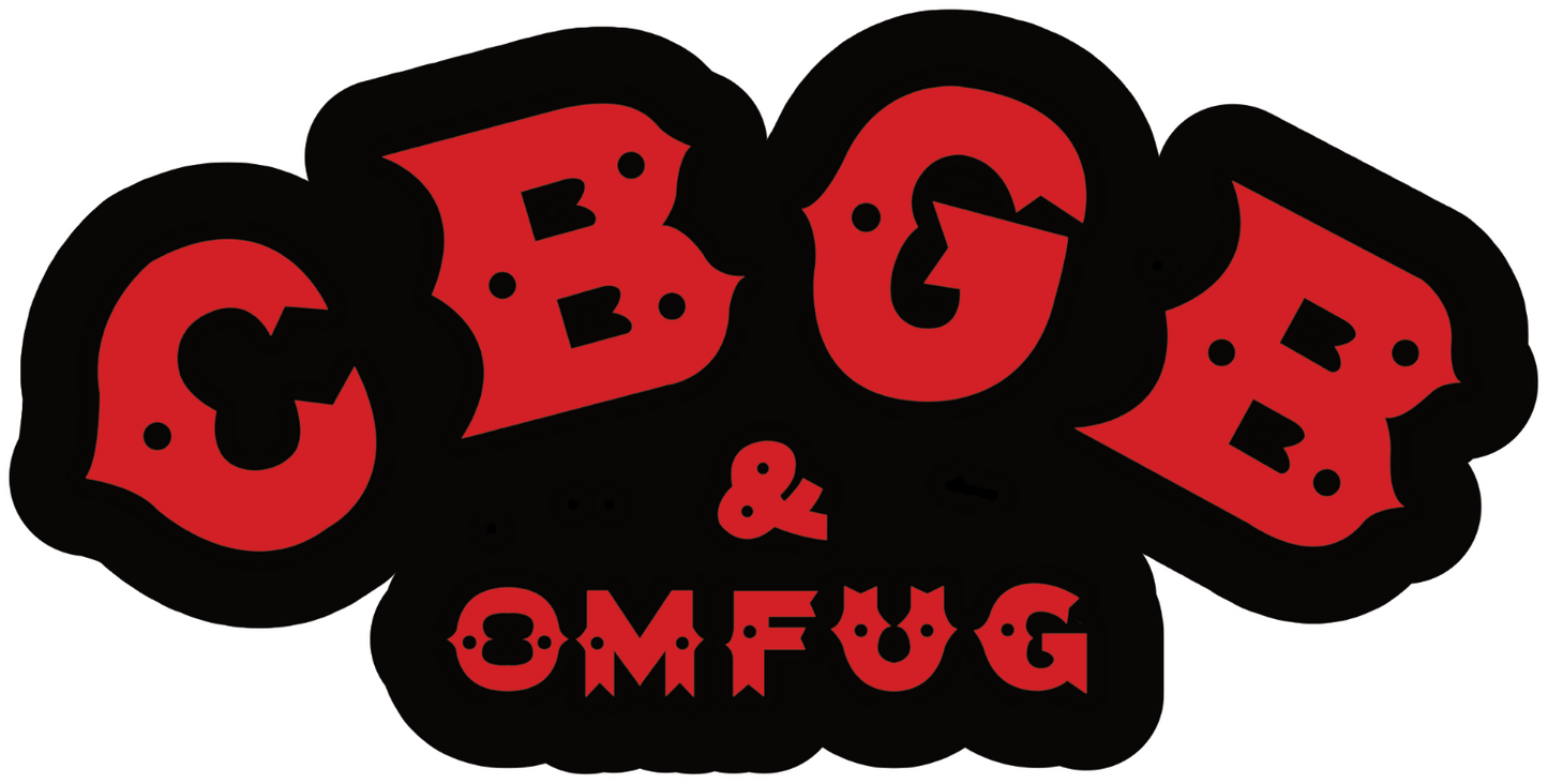 CBGB Punk Rock Hardcore Sticker C015S