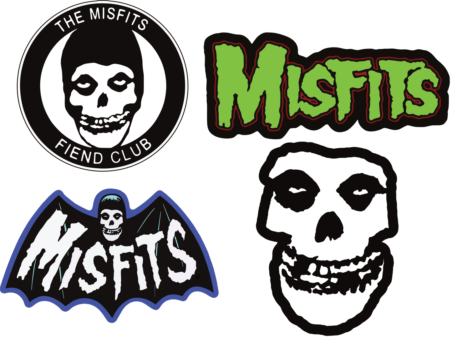 Misfits 4 Sticker Pack M049S