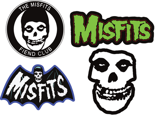 Misfits 4 Sticker Pack M049S