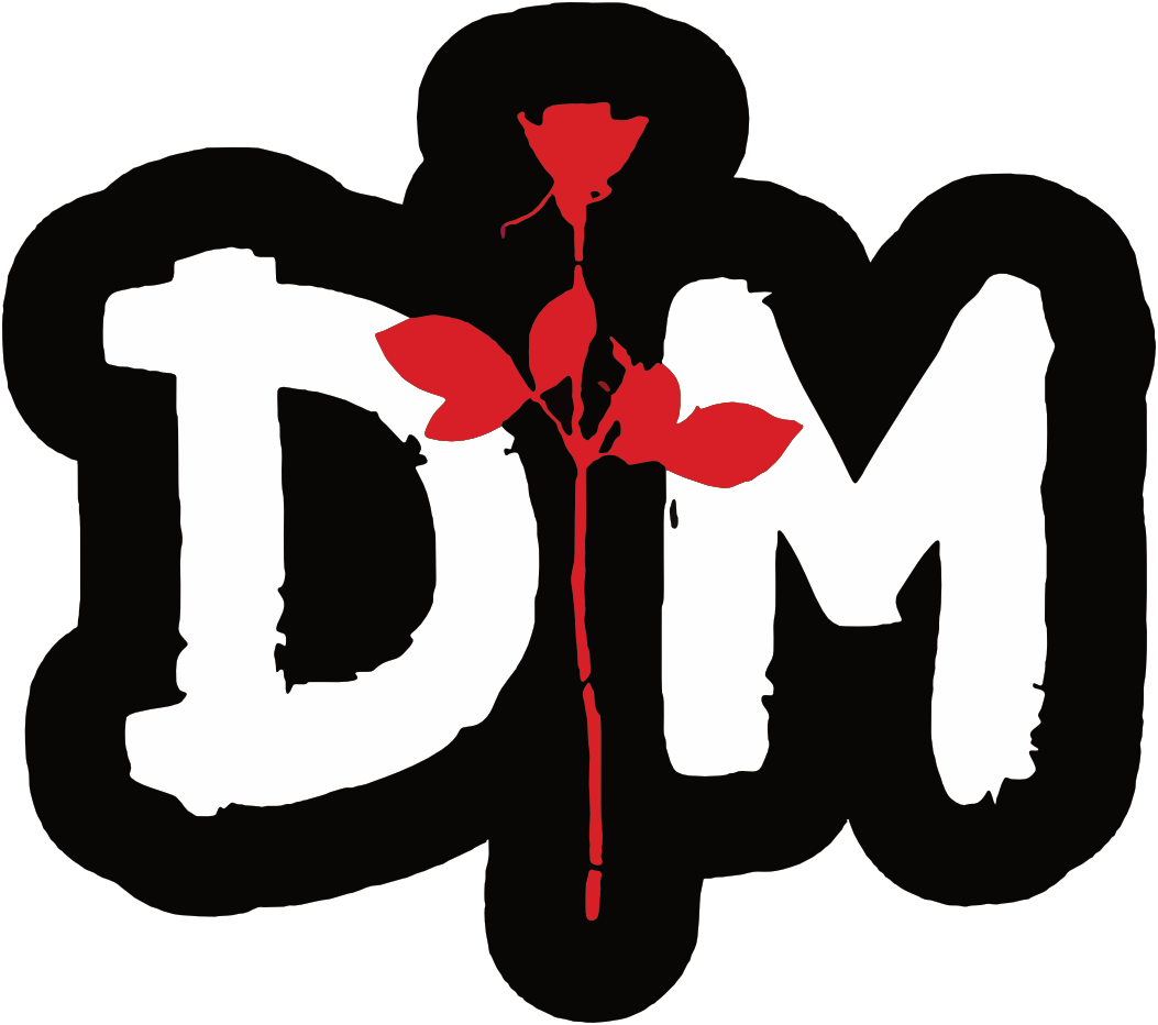 Depeche Mode Logo Sticker D030S
