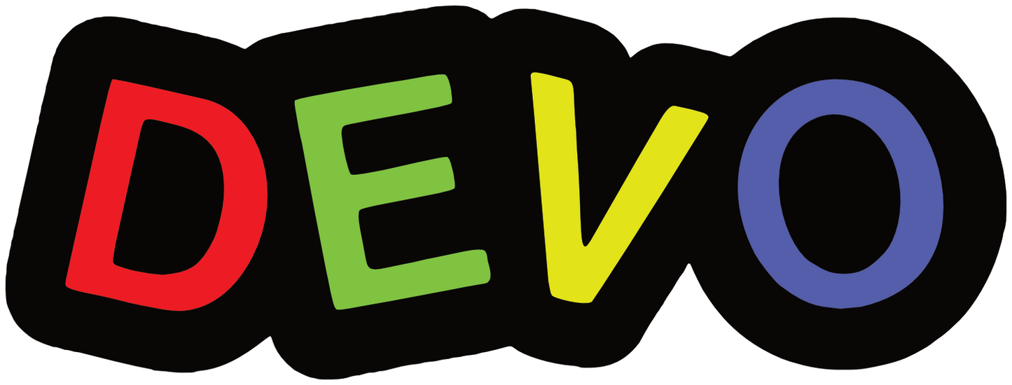 Devo Logo Sticker D026S