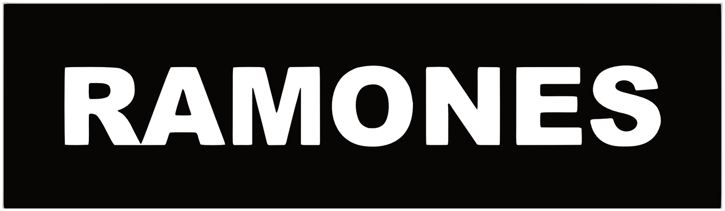 The Ramones Logo Sticker R028S