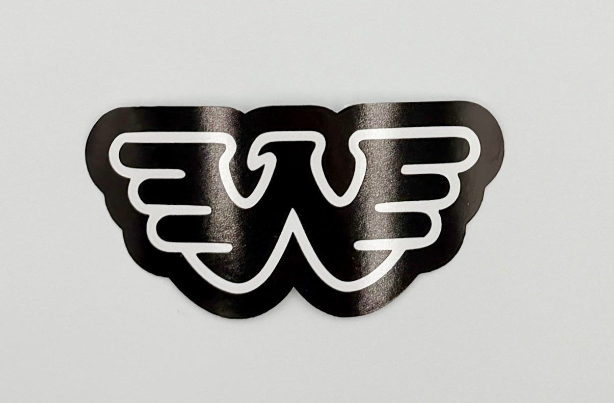 Waylon Jennings W Sticker J009S